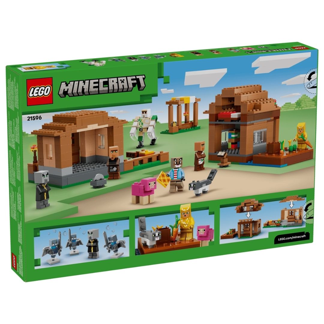 Lego 21596 Minecraft Evoker Village Attack