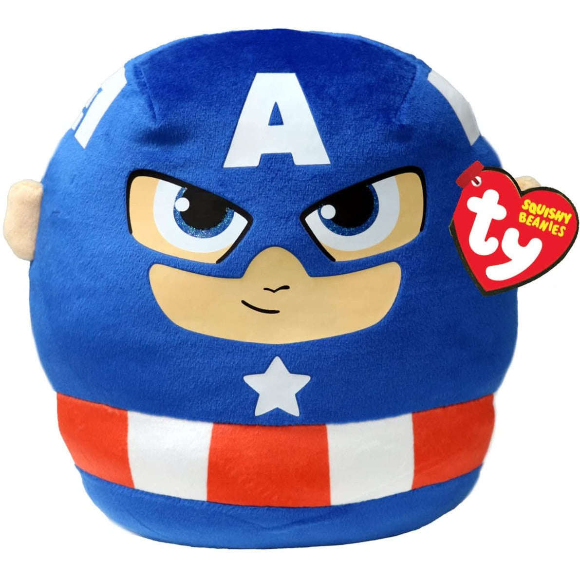 Toys N Tuck:Ty Beanie Squishy Beanies Medium Captain America,Marvel
