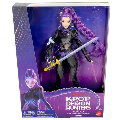 KPop Demon Hunters Huntr/X Rumi Deluxe Fashion Doll