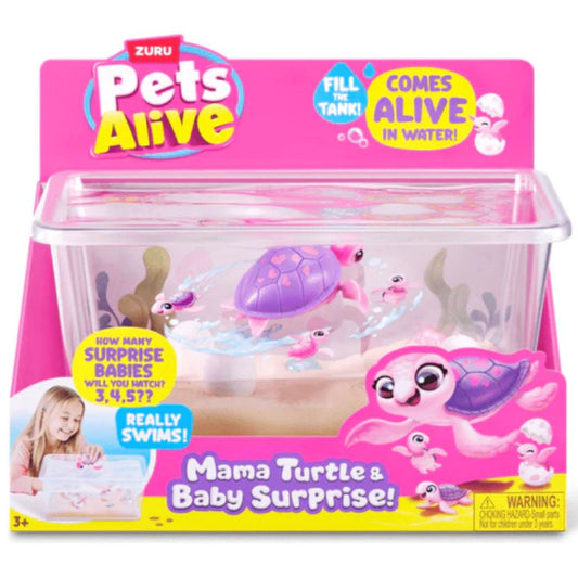 Pets Alive Mommy Turtles Baby Suprise