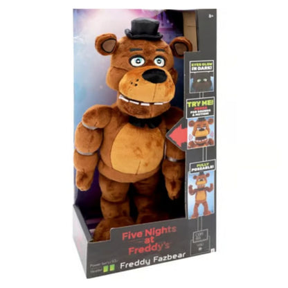 Five Nights At Freddy's 14" Poseable Freddy Fazbear Plush with Sound