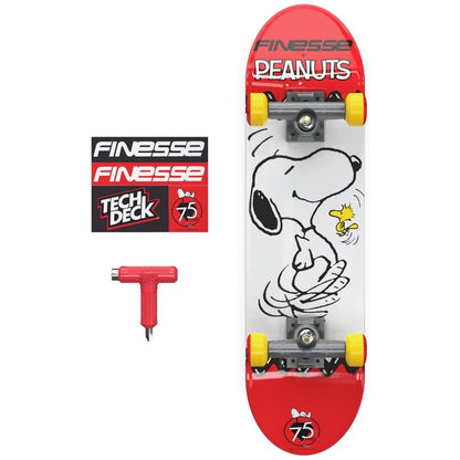Tech Deck Finesse + Peanuts Handboard