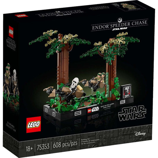Toys N Tuck:Lego 75353 Star Wars Endor Speeder Chase Diorama,Lego Star Wars