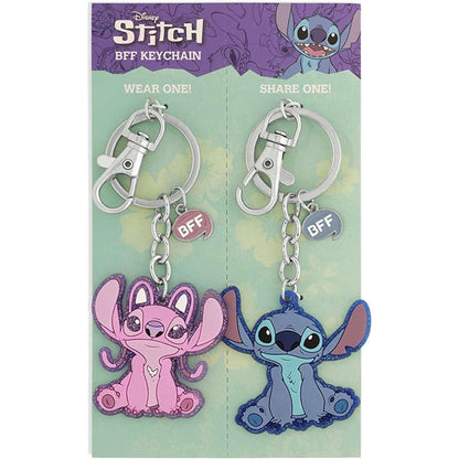 Toys N Tuck:Disney Stitch BFF Keyring Set,Disney