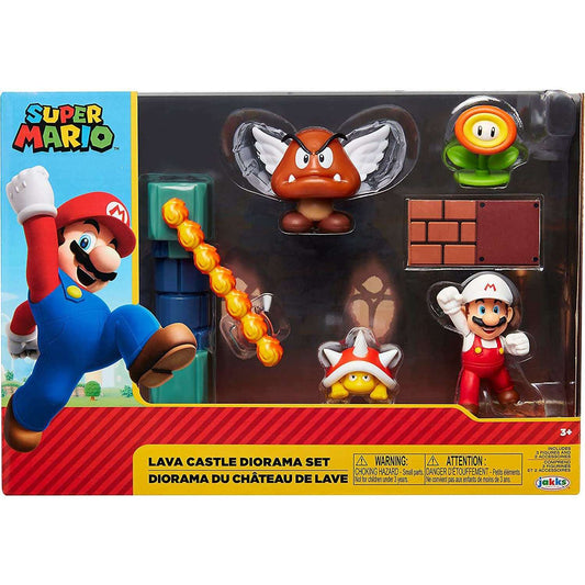 Toys N Tuck:Super Mario Lava Castle Diorama,Super Mario