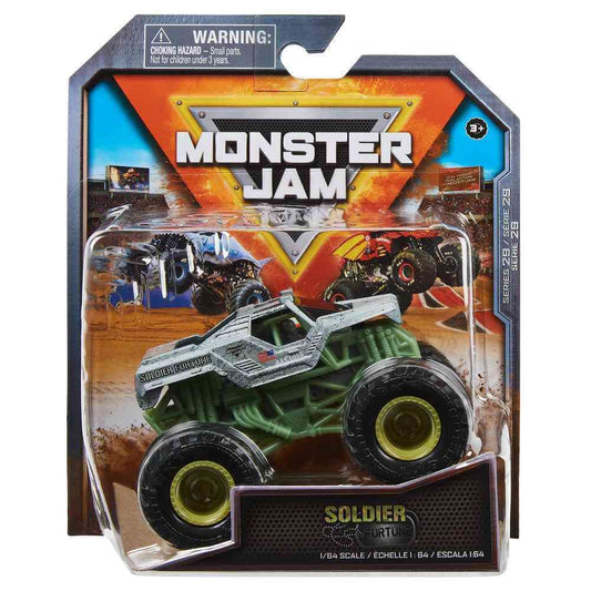 Toys N Tuck:Monster Jam 1:64 Series 29 Soldier Fortune,Monster Jam