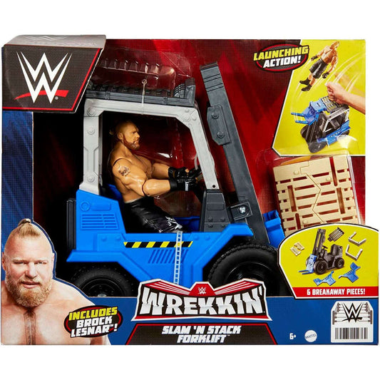 Toys N Tuck:WWE Wrekkin Slam N Stack Forklift,WWE