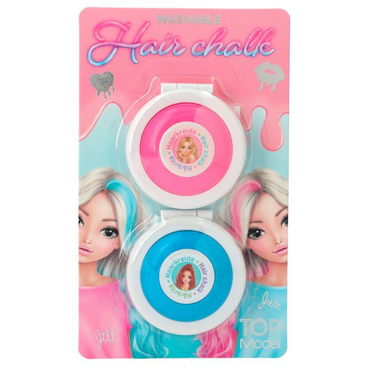 Toys N Tuck:Depesche Top Model Hair Chalk - Pink And Blue,Top Model