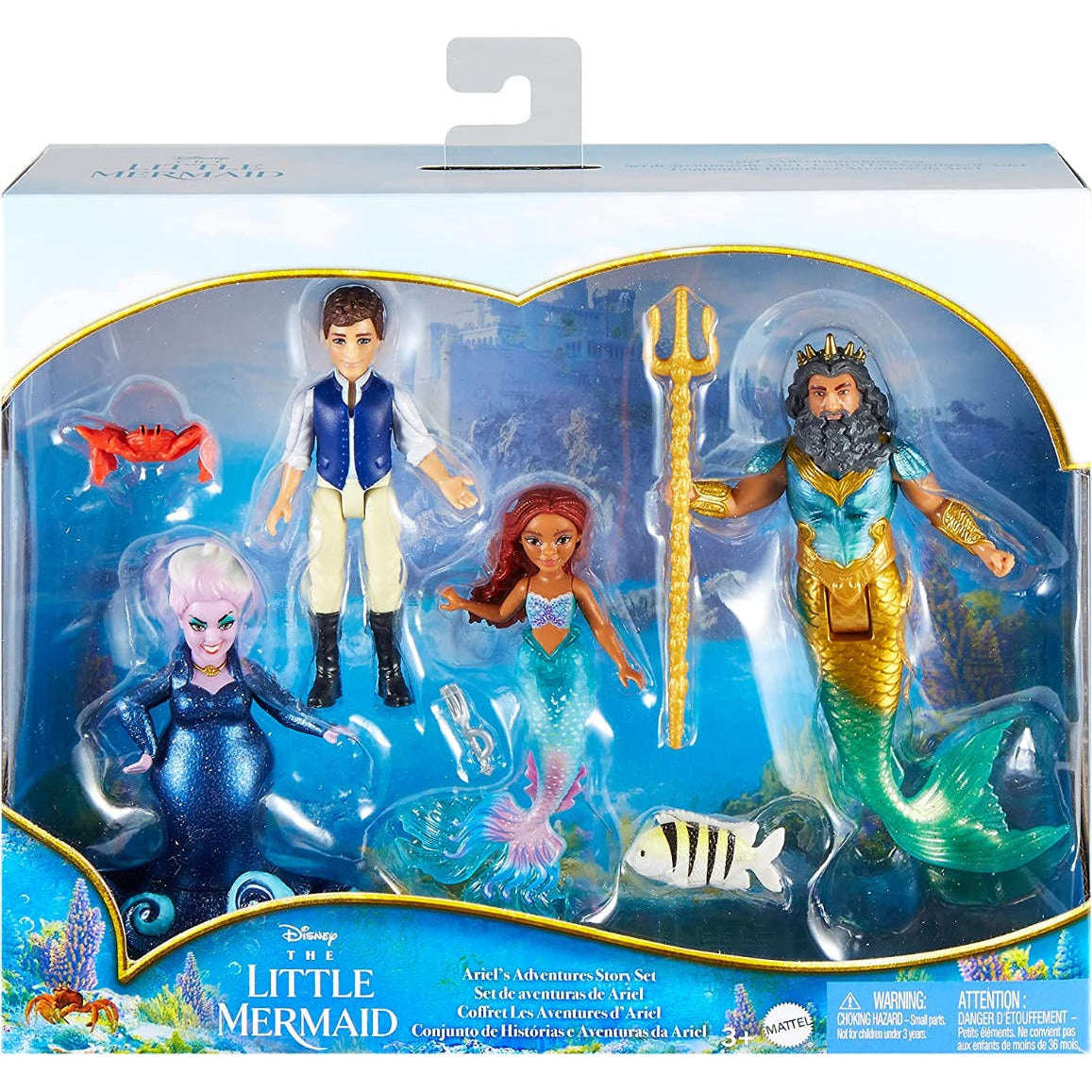 Toys N Tuck:Disney Princess The Little Mermaid Ariel's Adventures Story Set,Disney Princess