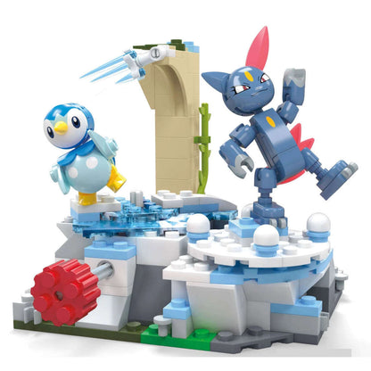 Toys N Tuck:Mega Pokemon Piplup and Sneasel's Snow Day,Pokemon