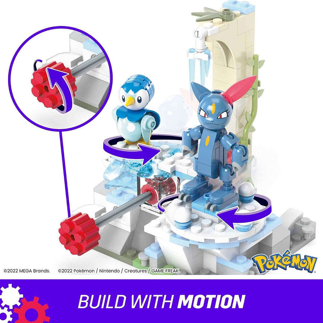 Toys N Tuck:Mega Pokemon Piplup and Sneasel's Snow Day,Pokemon