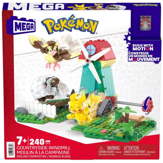 Toys N Tuck:Mega Pokemon Countryside Windmill,Pokemon