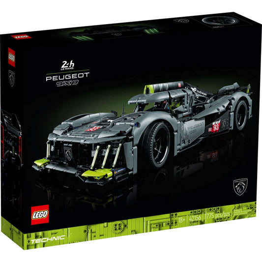 Toys N Tuck:Lego 42156 Technic PEUGEOT 9X8 24H Le Mans Hybrid Hypercar,Lego Technic