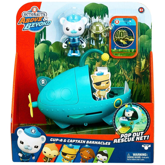 Toys N Tuck:Octonauts Above & Beyond Gup-A and Captain Barnacles,Octonauts