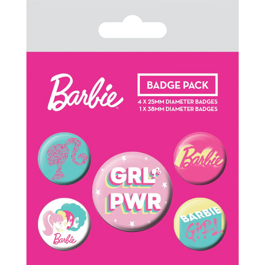Toys N Tuck:Badge Pack - Barbie (Grl Pwr),Barbie