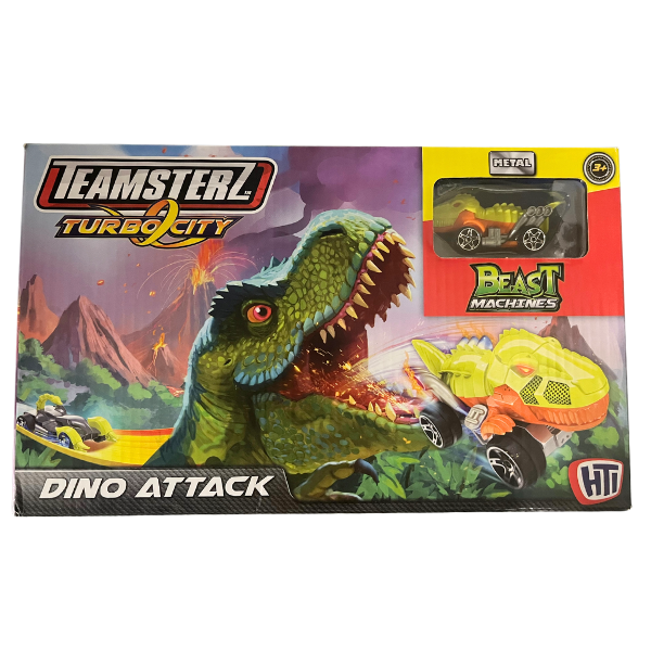 Toys N Tuck:Teamsterz Turbo City Dino Attack,Teamsterz