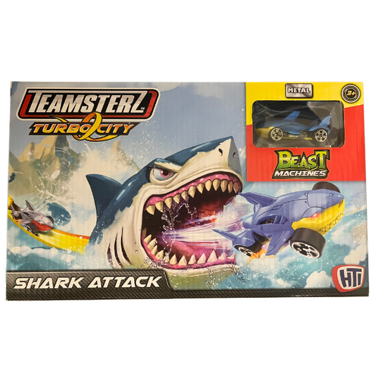 Toys N Tuck:Teamsterz Turbo City Shark Attack,Teamsterz