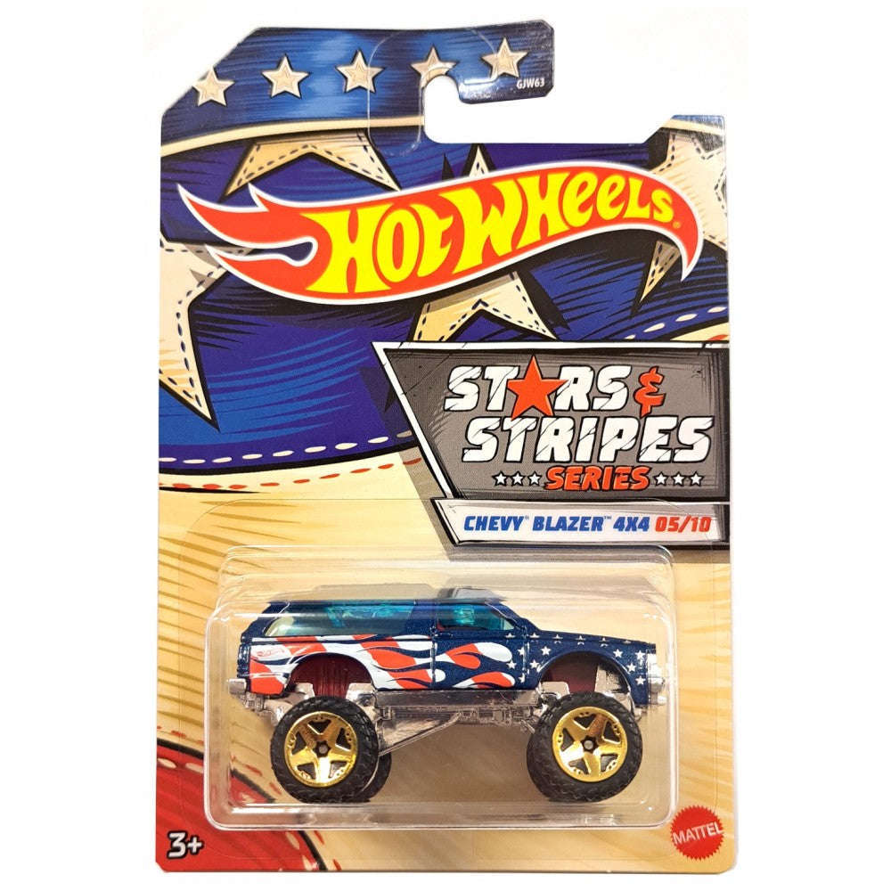 Toys N Tuck:Hot Wheels Stars and Stripes Series Chevy Blazer 4X4 5/10,Hot Wheels