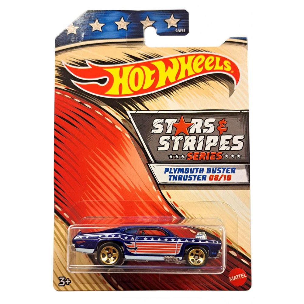 Toys N Tuck:Hot Wheels Stars and Stripes Series Plymouth Duster Thruster 8/10,Hot Wheels