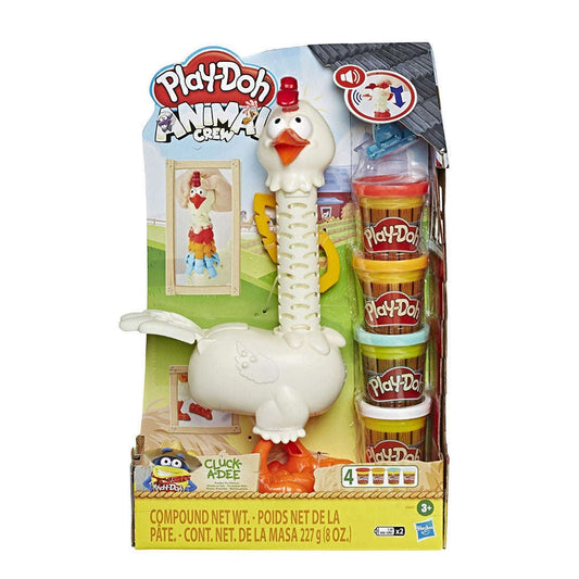 Toys N Tuck:Play-Doh Animal Crew Cluck A Dee Feather Fun Chicken,Play-Doh