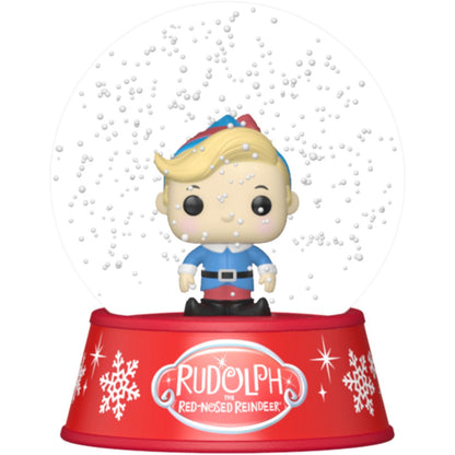 POP! Mini Glitter Globe: Rudolph the Red Nosed Reindeer - Hermey