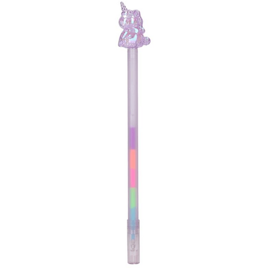 Toys N Tuck:Depesche Ylvi Icy Unicorn Gel Pen - Purple,Ylvi