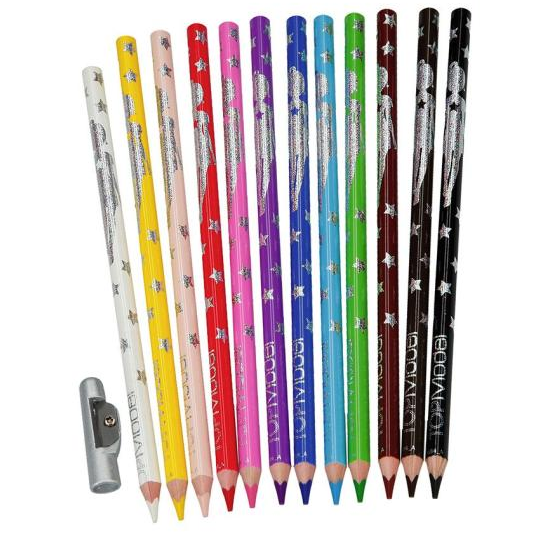 Toys N Tuck:Depesche Top Model 12 Coloured Pencils,Top Model