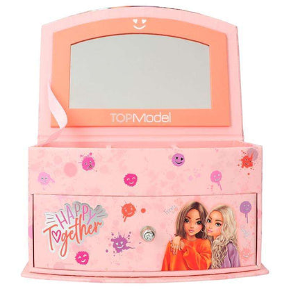 Toys N Tuck:Depesche Top Model Jewellery Box Small - Happy Together,Top Model