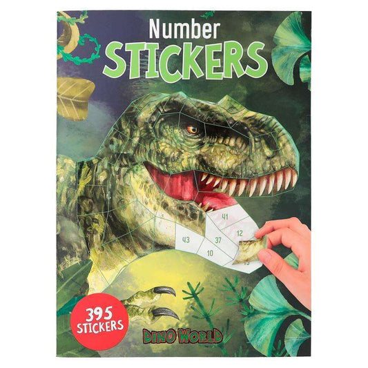 Toys N Tuck:Dino World Number Stickers,Dino World