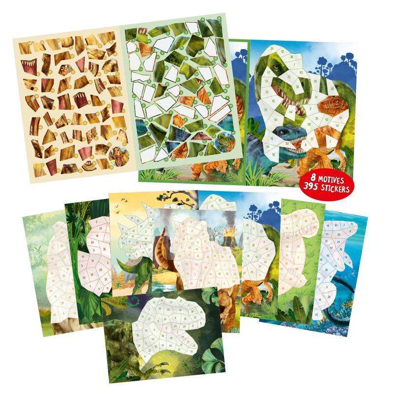 Toys N Tuck:Dino World Number Stickers,Dino World