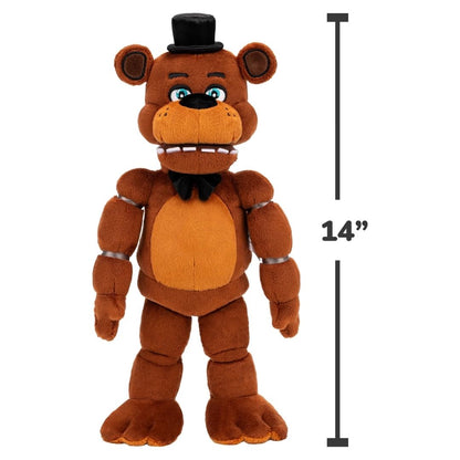 Five Nights At Freddy's 14" Poseable Freddy Fazbear Plush with Sound
