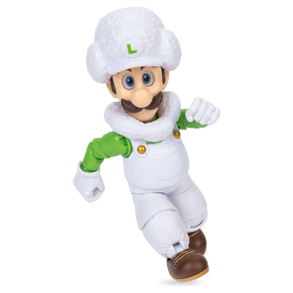 Nintendo Super Mario Galaxy Movie Cloud Luigi with Cloud Action Figure