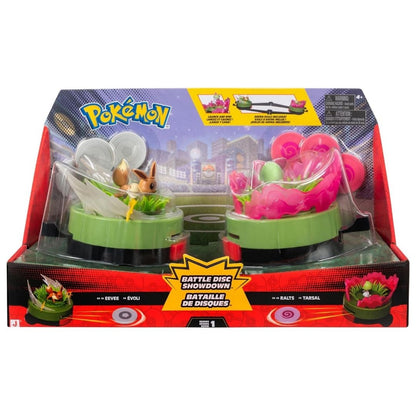 Pokémon Battle Disk Showdown - Eevee Vs. Ralts