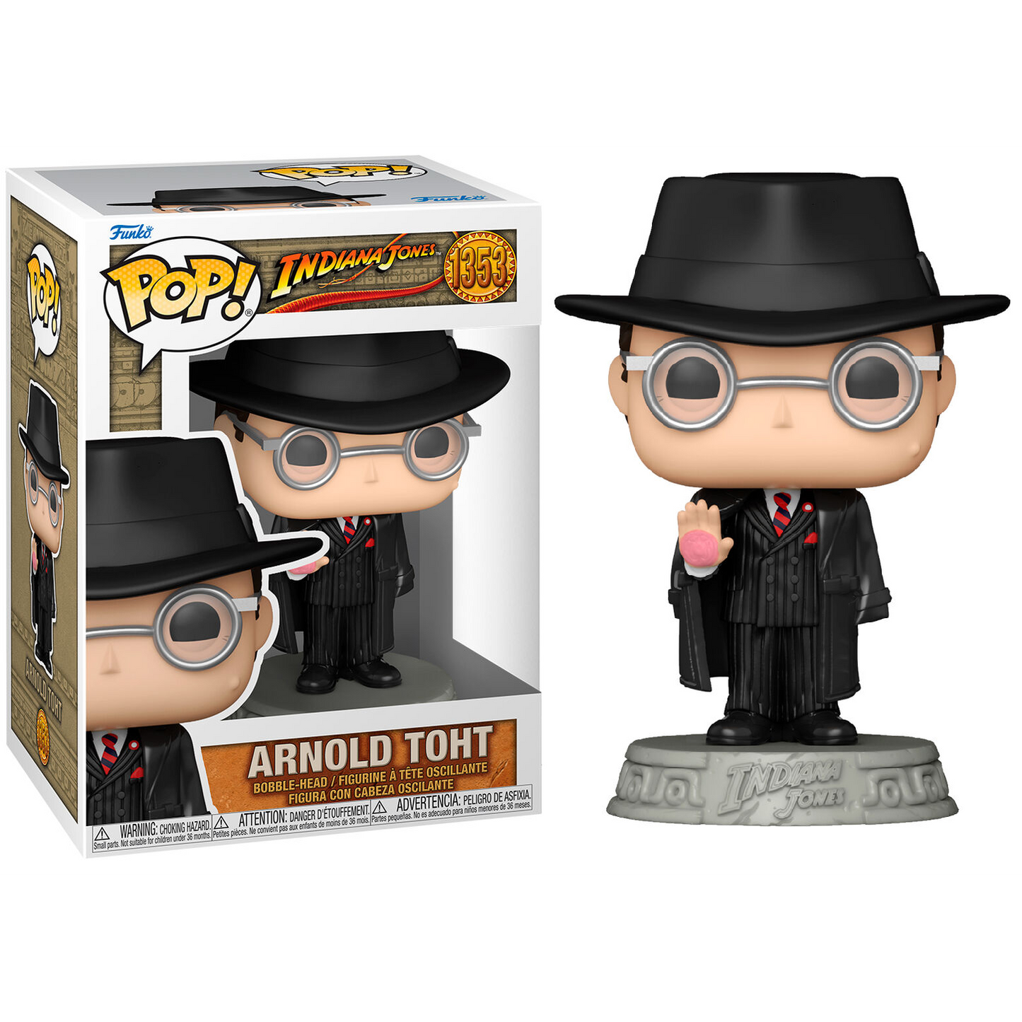 Toys N Tuck:Pop Vinyl - Indiana Jones - Arnold Toht 1353,Indiana Jones