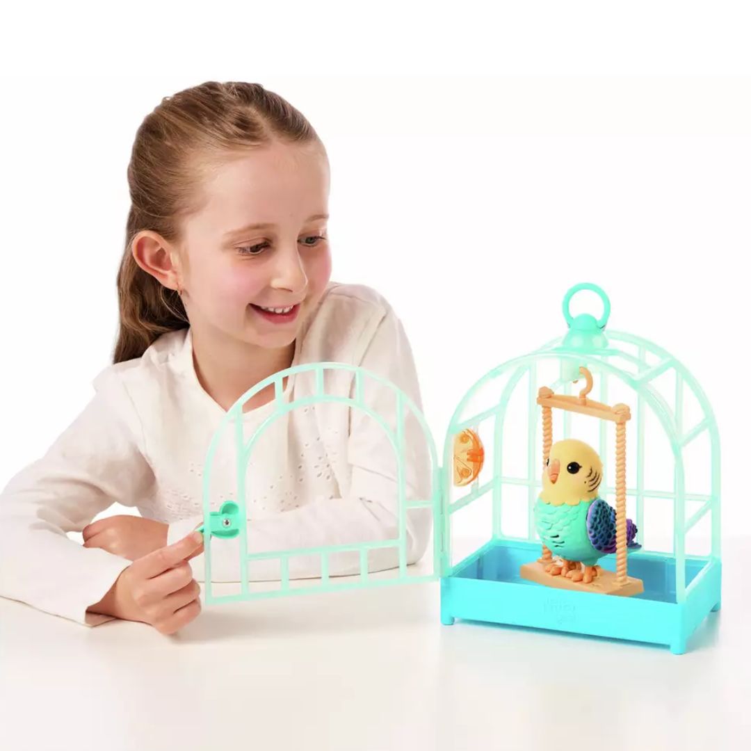 Little Live Pets Mama My Really Real Bird & Cage Indie