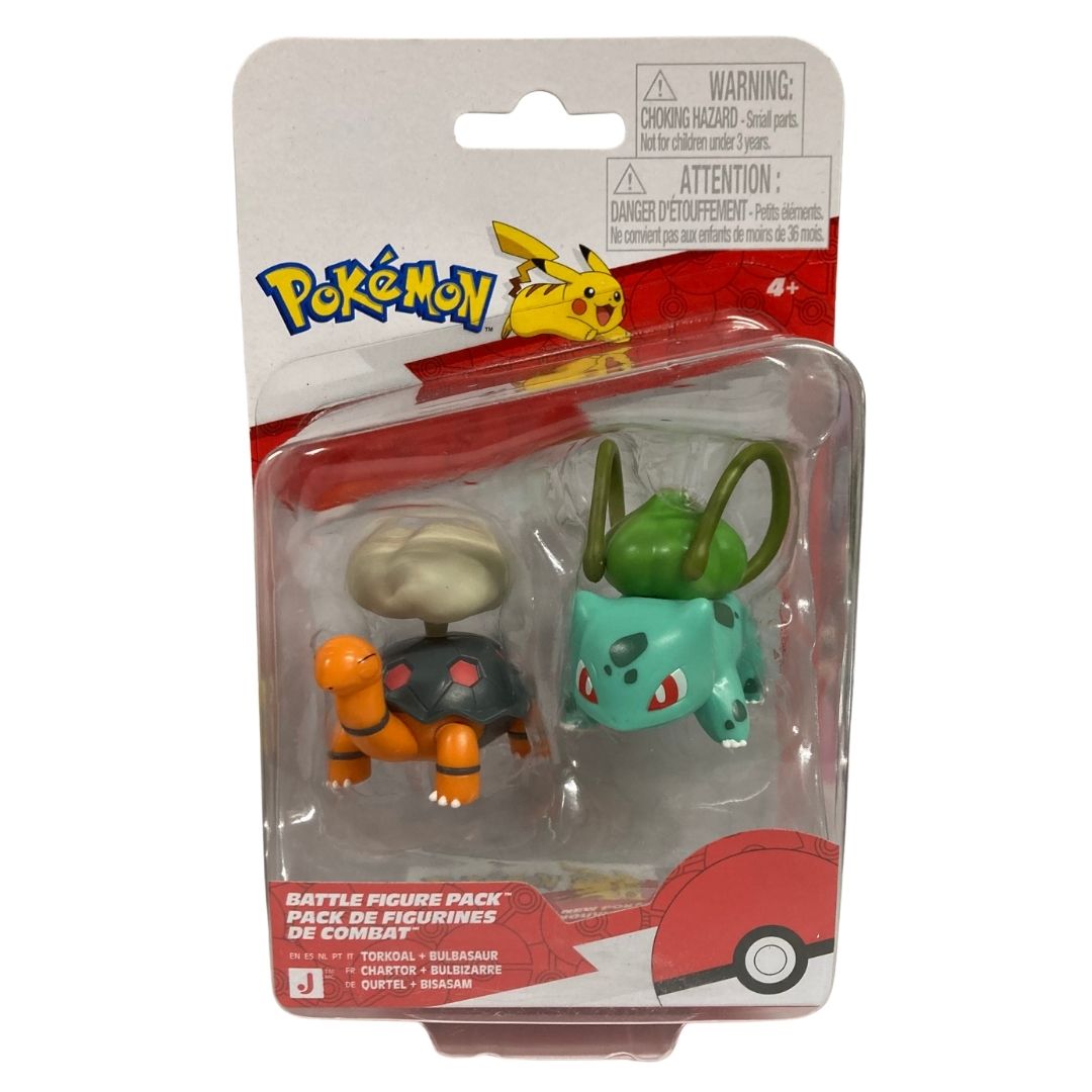Pokemon Battle Figure - Torkoal Bulbasaur