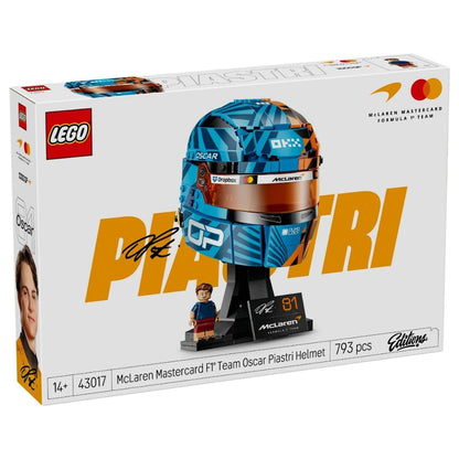 Lego 43017 Editions McLaren Mastercard F1 Team Oscar Piastri Helmet