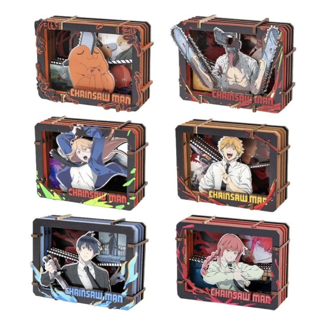 Puremind Chainsaw Man Small Wooden Snapshot