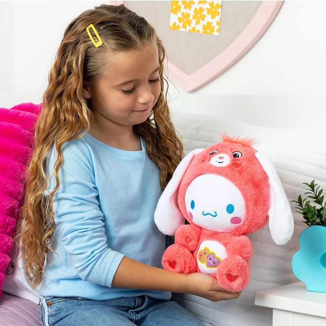 Care Bears Hello Kitty and Friends 30cm Cinnamoroll Love-A-Lot Bear