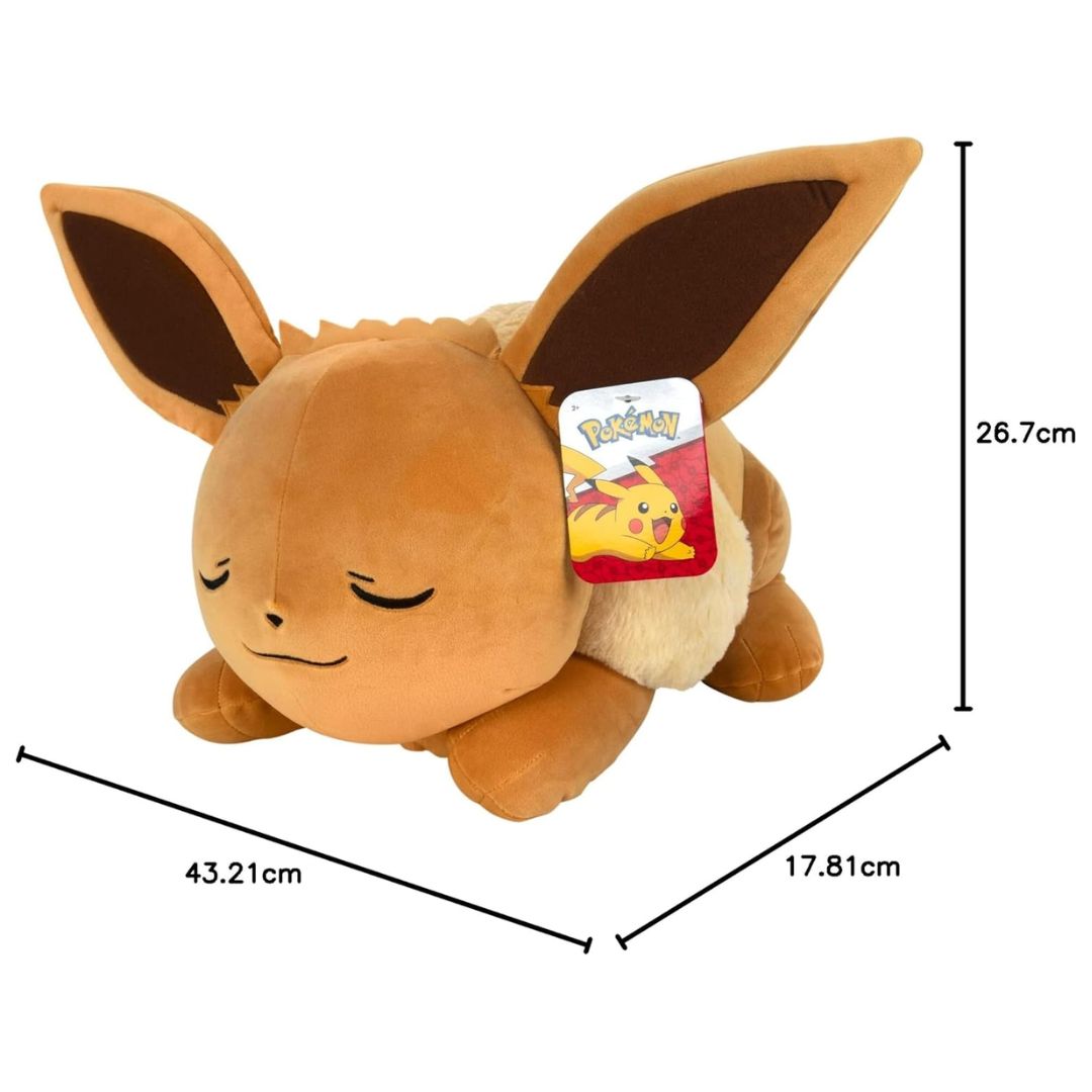 Pokemon 18 Inch Plush - Sleeping Eevee