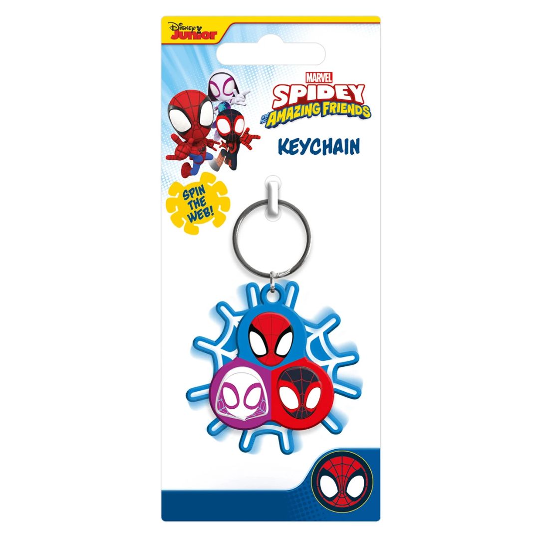 Spidey and his Amazing Friends Spinning Keychain