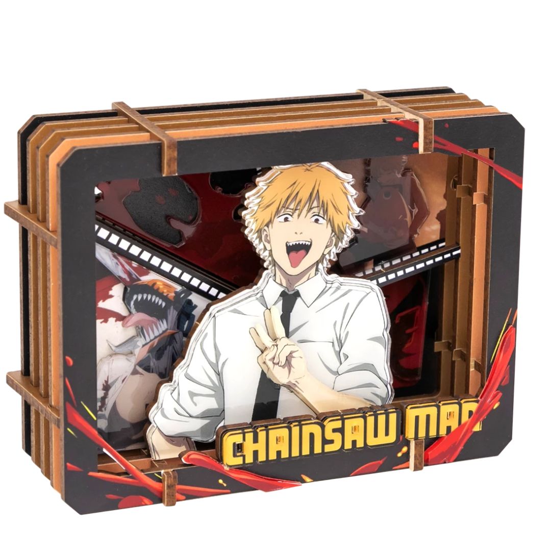 Puremind Chainsaw Man Small Wooden Snapshot