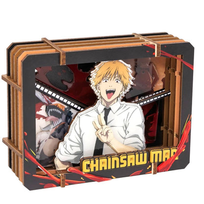 Puremind Chainsaw Man Small Wooden Snapshot