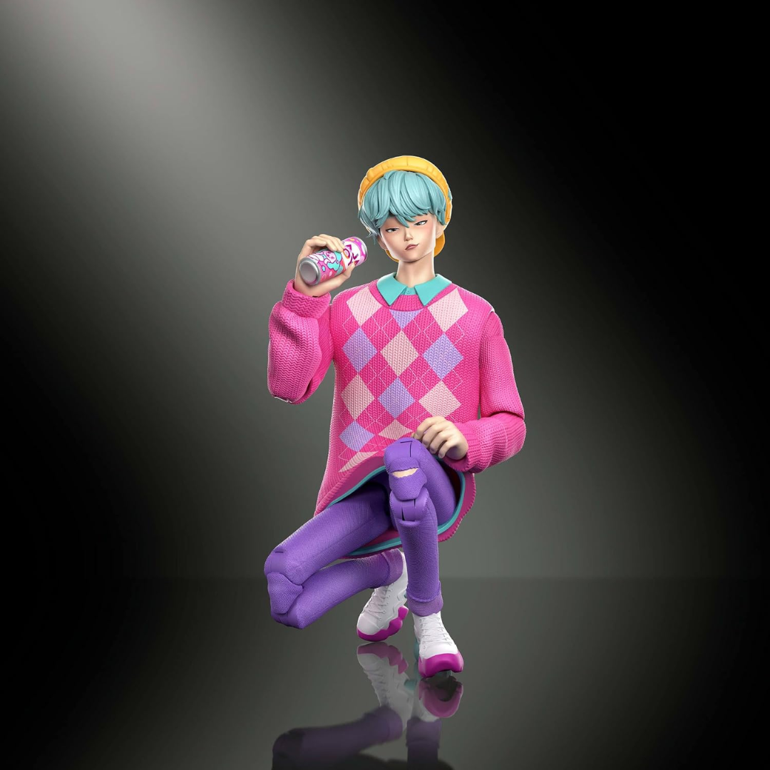 KPop Demon Hunters Saja Boys Baby 6 Inch Action Figure