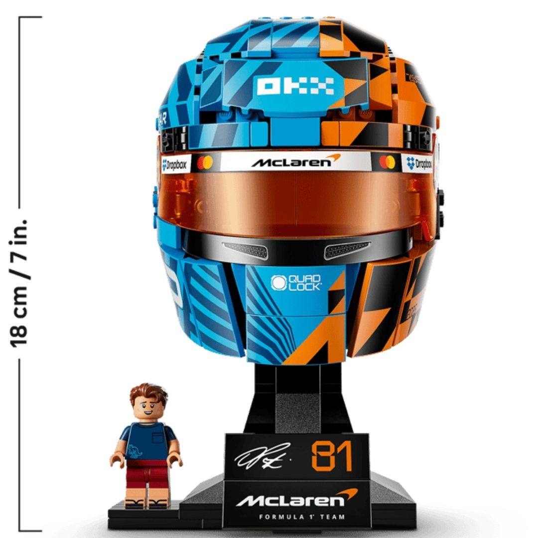 Lego 43017 Editions McLaren Mastercard F1 Team Oscar Piastri Helmet