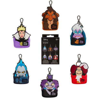 Funko Loungefly Disney Villains Mystery Mini Backpack Bag Charm
