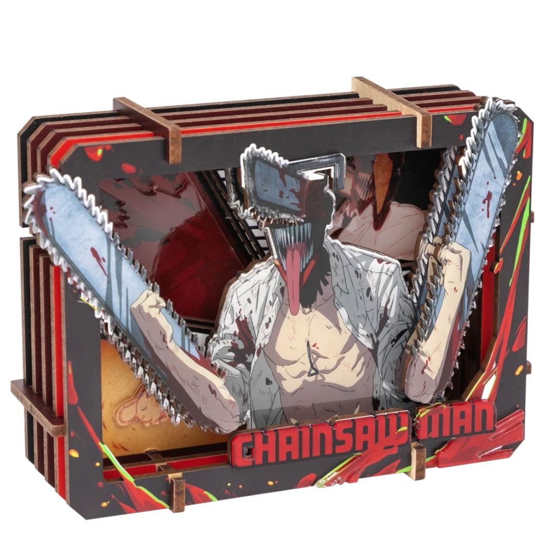 Puremind Chainsaw Man Small Wooden Snapshot