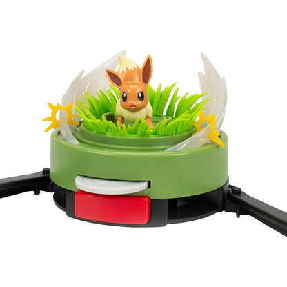 Pokémon Battle Disk Showdown - Eevee Vs. Ralts