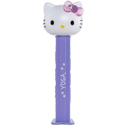 Toys N Tuck:Pez Dispenser with Candy - Hello Kitty Yoga,Hello Kitty