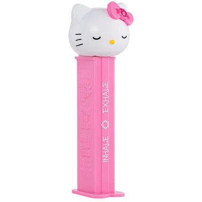 Toys N Tuck:Pez Dispenser with Candy - Hello Kitty Inhale Exhale,Hello Kitty